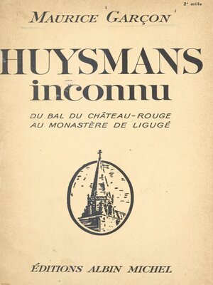 cover image of Huysmans inconnu